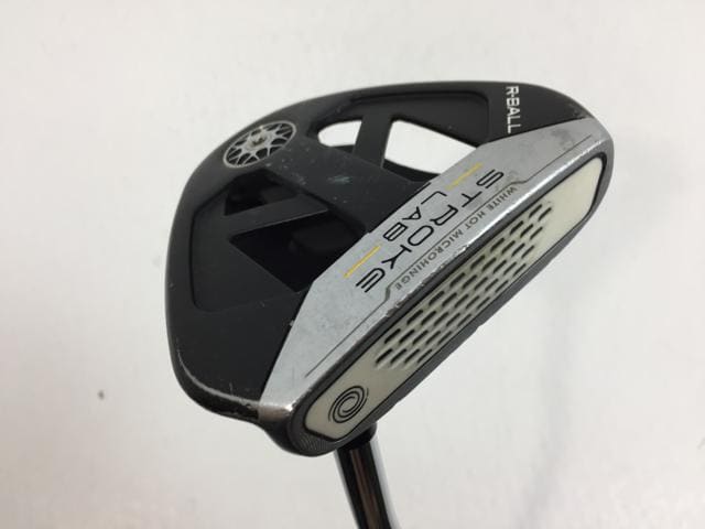 【中古ゴルフクラブ】オデッセイ STROKE LAB(ストローク ラボ) R-BALL パター 2019 オリジナルスチール パター【14日間返品OK】