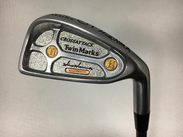 【中古ゴルフクラブ】(9本セット)ホンマ ツインマークス クロスアタック アイアン ドリスチタンフェザーウェイト3 1S 4〜10.11.S【14日間返品OK】
