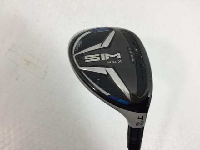 【中古ゴルフクラブ】テーラーメイド SIM MAX (シム マックス) レスキュー 2020 (日本仕様) TENSEI BLUE TM60 U4【14日間返品OK】