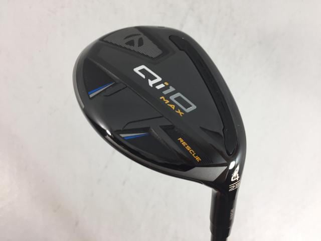 【中古ゴルフクラブ】テーラーメイド Qi10 MAX レスキュー 2024 (日本仕様) ディアマナ BLUE TM60 U4【14日間返品OK】