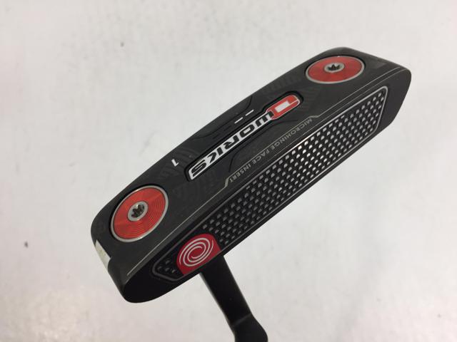 【中古ゴルフクラブ】オデッセイ O-WORKS BLACK(オー・ワークス ブラック) #1 パター オリジナルスチール パター【14日間返品OK】