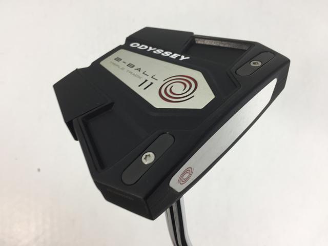 【中古ゴルフクラブ】【美品】オデッセイ 2-Ball ELEVEN TRIPLE TRACK (イレブン トリプルトラック) パター 2022 STROKE LAB(ストローク ラボ)シャフト パター【14日間返品OK】