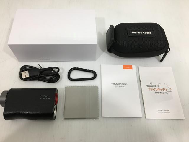 中古ゴルフ用品】【超美品】FINE CADDIE レーザー距離計 ファイン 
