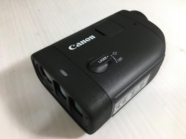 お買い得品！【中古ゴルフ用品】【超美品】キャノン レーザー距離計 PowerShot GOLF(パワーショットゴルフ)【14日間返品OK】