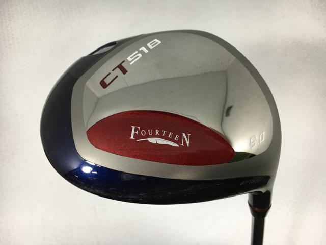 【中古ゴルフクラブ】フォーティーン CT-518 ドライバー 2018 ディアマナ DF60 1W【14日間返品OK】