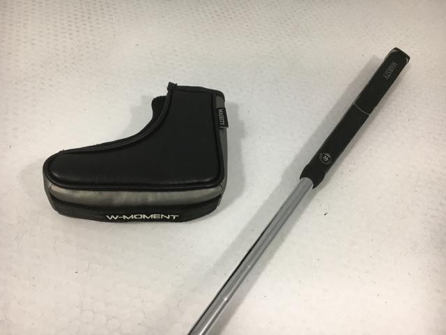 お買い得品！【中古ゴルフクラブ】マルマン マジェスティ W-MOMENT ブレード パター 2022 オリジナルスチール パター【14日間返品OK】