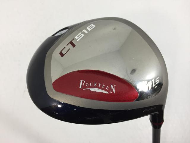 【中古ゴルフクラブ】フォーティーン CT-518 ドライバー 2018 FT-15d 1W【14日間返品OK】