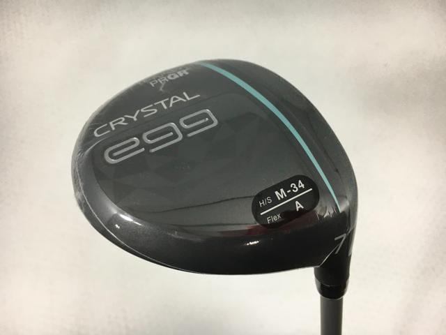 【中古ゴルフクラブ】【未使用品】プロギア CRYSTAL egg (クリスタル エッグ) フェアウェイ レディス 2025 CRYSTAL シャフト 7W【14日間返品OK】