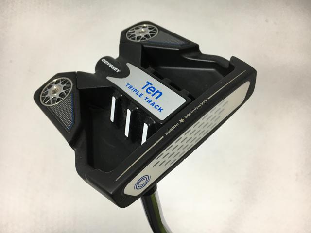 【中古ゴルフクラブ】【美品】オデッセイ TEN TRIPLE TRACK パター 2021 オリジナルスチール パター【14日間返品OK】