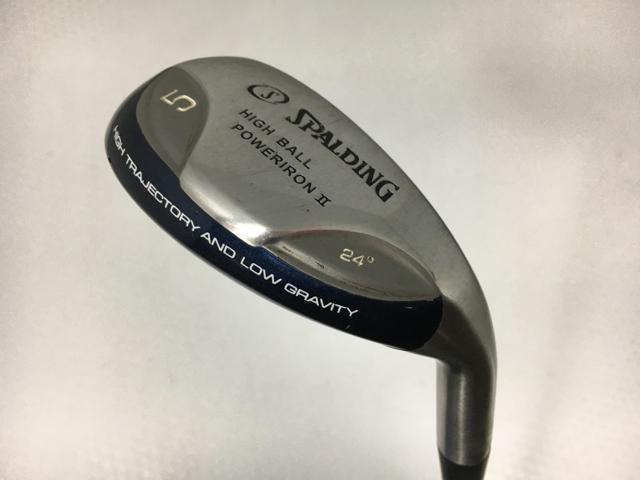 【中古ゴルフクラブ】(7本セット)スポルディング ハイボール パワーアイアン 2 オリジナルスチール 4〜9.P【14日間返品OK】