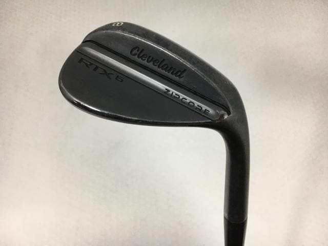 お買い得品！【中古ゴルフクラブ】クリーブランド RTX-6 ZIPCORE ブラックサテン ウェッジ 58.10 MID 2023 D/G SW【14日間返品OK】