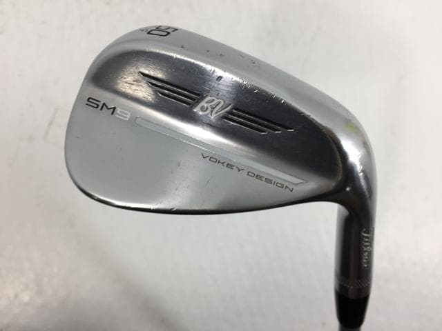 【中古ゴルフクラブ】タイトリスト ボーケイ ウェッジ スピンミルド SM9 (ツアークロム)50.12F(日本仕様) MCI-100 AW【14日間返品OK】