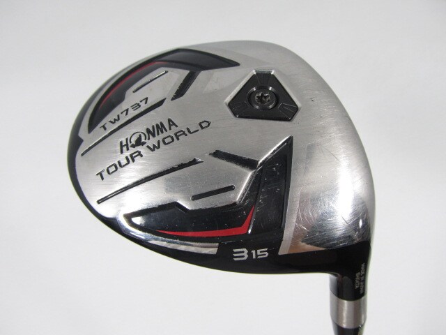 お買い得品！【中古ゴルフクラブ】ホンマ TOUR WORLD (ツアーワールド) TW737 FW フェアウェイ VIZARD EX-C 65 3W【14日間返品OK】