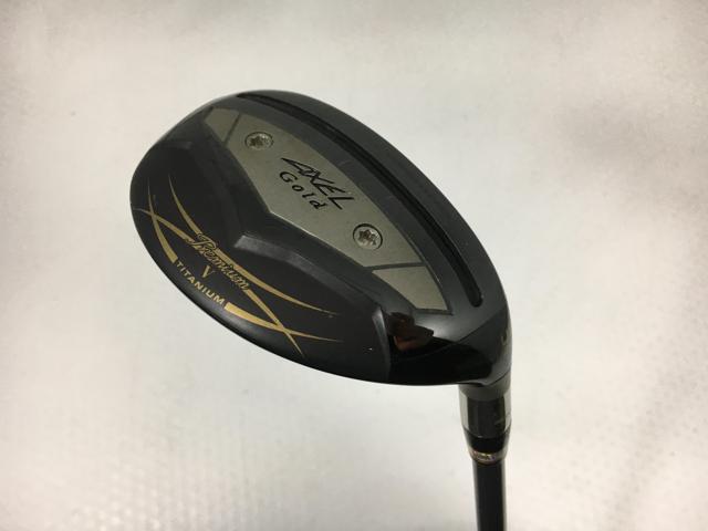 お買い得品！【中古ゴルフクラブ】ツルヤゴルフ アクセル ゴールドプレミアム5 ユーティリティ 2022 オリジナルカーボン U5【14日間返品OK】