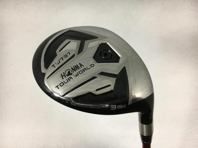 お買い得品！【中古ゴルフクラブ】ホンマ TOUR WORLD (ツアーワールド) TW737 FWc フェアウェイ VIZARD EX-C 65 3W【14日間返品OK】