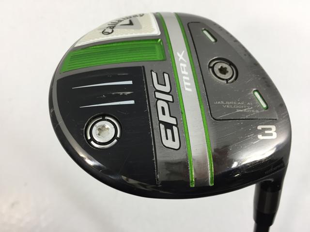 【中古ゴルフクラブ】キャロウェイ EPIC MAX (エピック マックス) フェアウェイ 2021 (日本仕様) ディアマナ 40 for Callaway 3W【14日間返品OK】