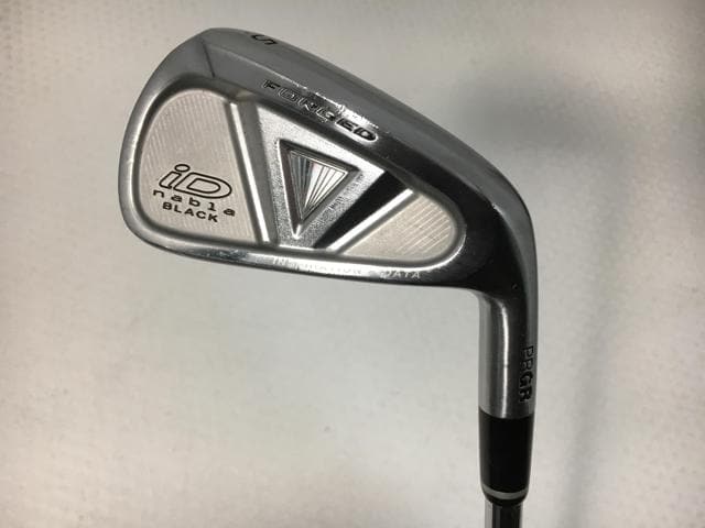 お買い得品！【中古ゴルフクラブ】(6本セット)プロギア iD nabla(ナブラ) BLACK(ブラック) フォージド アイアン D/G 5〜9.P【14日間返品OK】