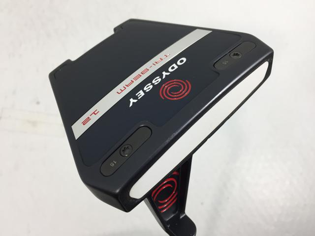 【中古ゴルフクラブ】オデッセイ TRI-BEAM (トライビーム) #12 TWELVE パター 2023 STROKE LAB(ストローク ラボ) 70C RED シャフト パター【14日間返品OK】