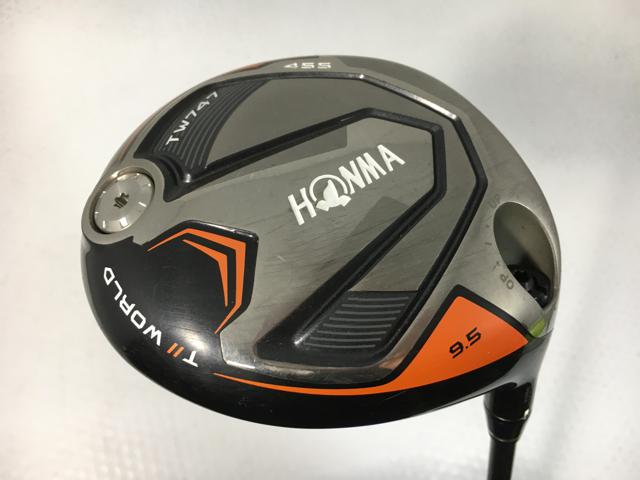お買い得品！【中古ゴルフクラブ】ホンマ TOUR WORLD (ツアーワールド) TW747 455 ドライバー VIZARD for TW747 1W【14日間返品OK】