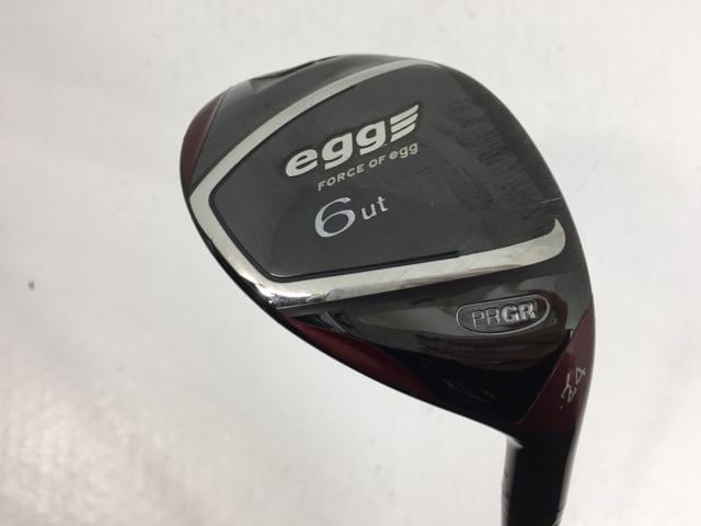 【中古ゴルフクラブ】プロギア NEW egg (赤エッグ) ユーティリティ 2017 オリジナルカーボン U6【14日間返品OK】