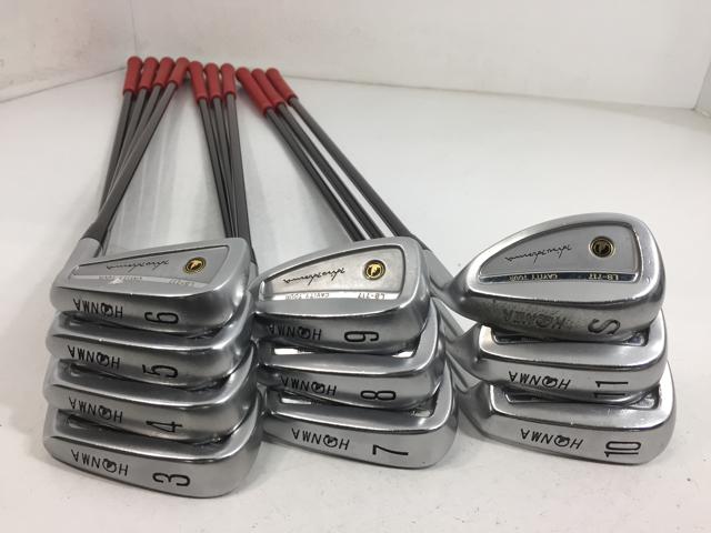 【中古ゴルフクラブ】(10本セット)ホンマ LB-717 キャビティ チタンカーボンM-30 3〜10.11.S【14日間返品OK】