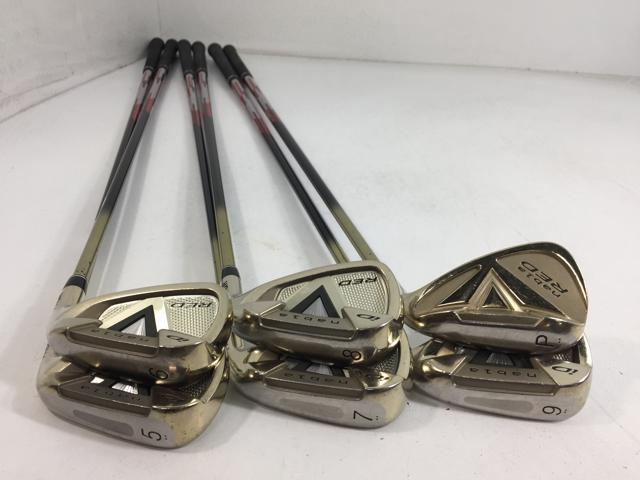 お買い得品！【中古ゴルフクラブ】(6本セット)プロギア iD nabla(ナブラ) RED(レッド) チタンフェース アイアン 2015 スピードインパクト 5〜9.P【14日間返品OK】_1