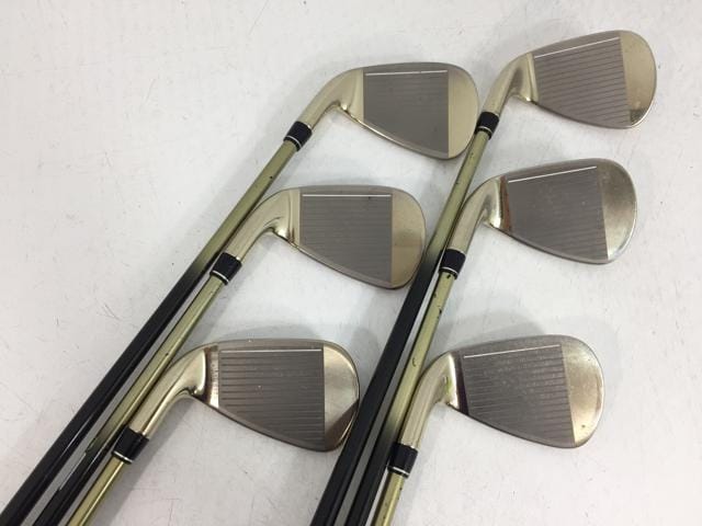 お買い得品！【中古ゴルフクラブ】(6本セット)プロギア iD nabla(ナブラ) RED(レッド) チタンフェース アイアン 2015 スピードインパクト 5〜9.P【14日間返品OK】_3