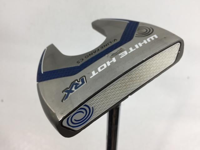 【中古ゴルフクラブ】オデッセイ ホワイト ホット RX V-LINE FANG CS パター オリジナルスチール パター【14日間返品OK】
