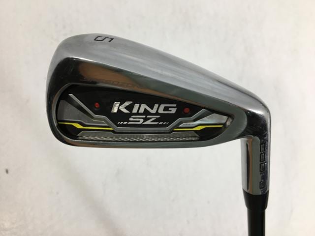 お買い得品！【中古ゴルフクラブ】(8本セット)コブラ KING SPEED ZONE (スピードゾーン) アイアン (日本仕様) SPEEDER エボリューション for SZ 5〜9.P.G.S【14日間返品OK】