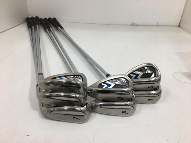 お買い得品！【中古ゴルフクラブ】(7本セット)ダンロップ ゼクシオ クロス (XXIO CROSS) アイアン 2021 NSプロ 860GH D.S.T 7〜9.P.A.D.S【14日間返品OK】_1