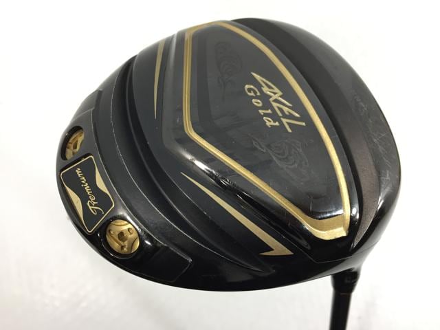 【中古ゴルフクラブ】ツルヤゴルフ アクセル ゴールドプレミアム3 スタンダード ドライバー(高反発) 2018 オリジナルカーボン 1W【14日間返品OK】