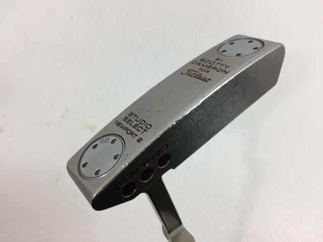 【中古ゴルフクラブ】タイトリスト スコッティ・キャメロン スタジオセレクト ニューポート2 オリジナルスチール パター【14日間返品OK】