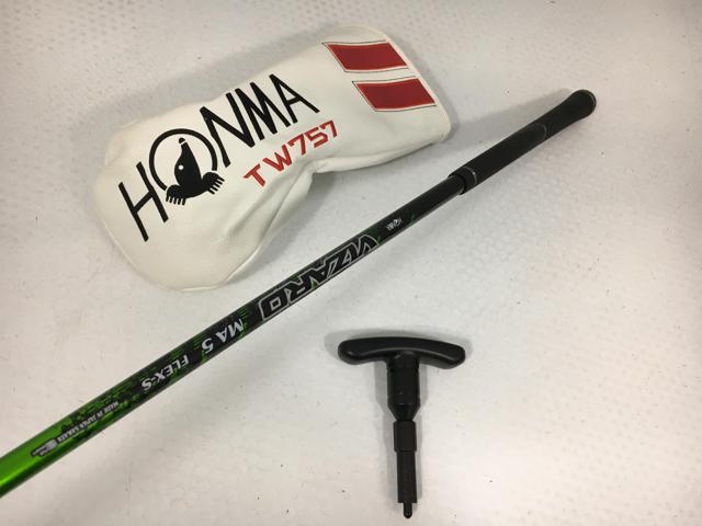 【中古ゴルフクラブ】ホンマ TOUR WORLD (ツアーワールド) TW757 TYPE-D ドライバー VIZARD MA-5 1W【14日間返品OK】_2