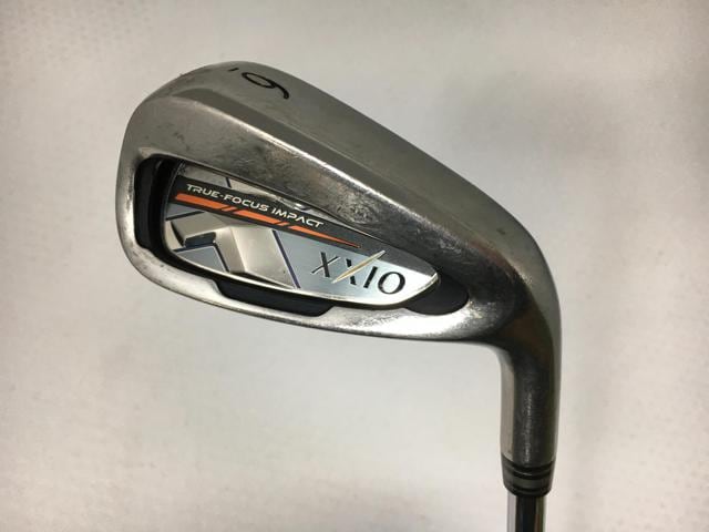 お買い得品！【中古ゴルフクラブ】(5本セット)ダンロップ ゼクシオ10 テン (XXIO 10 X) アイアン 2018 (ネイビー) NSプロ 870GH D.S.T 6〜9.P【14日間返品OK】