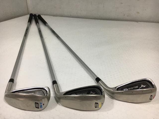 【中古ゴルフクラブ】【美品】(3本セット)ミズノ SURE DD SI アイアン EXSAR 8〜9.P【14日間返品OK】