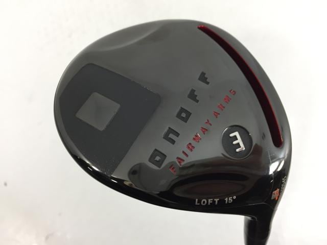 【中古ゴルフクラブ】ダイワ(グローブライド) ONOFF フェアウェイ アームズ チタン 黒(KURO) 2017 スムースキックMP-617F 3W【14日間返品OK】