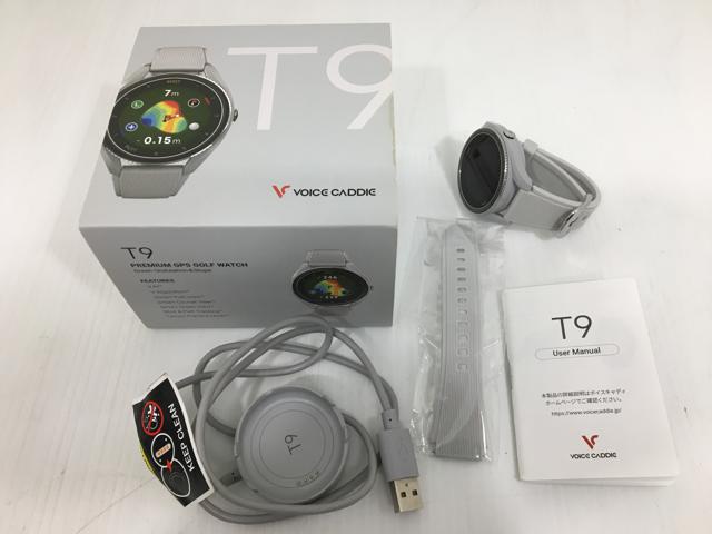 【美品・付属品完備】ボイスキャディT9 中古ゴルフ用品】【超美品】Voicecaddie ボイスキャディ T9 [グレー