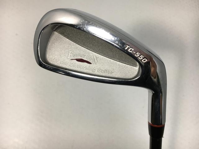 【中古ゴルフクラブ】(6本セット)フォーティーン TC-550 アイアン 2005 MD-370Ti 5〜9.P【14日間返品OK】