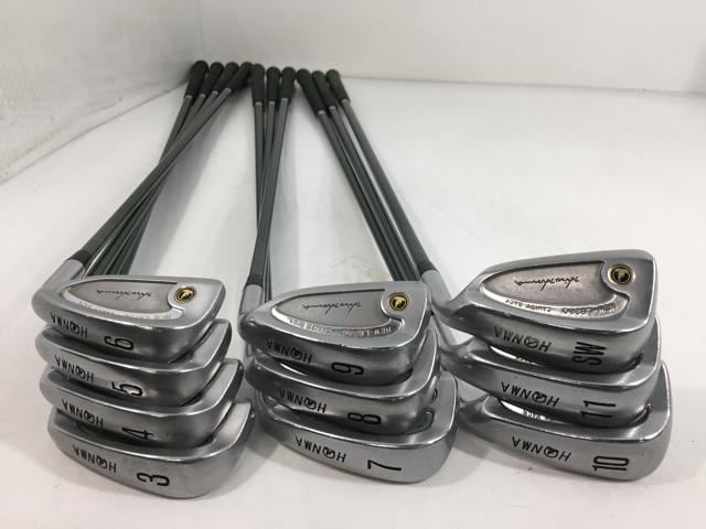 お買い得品！【中古ゴルフクラブ】(10本セット)ホンマ NEW LB-280フルキャビティ NEWチタンカーボン1S 3〜10.11.S【14日間返品OK】