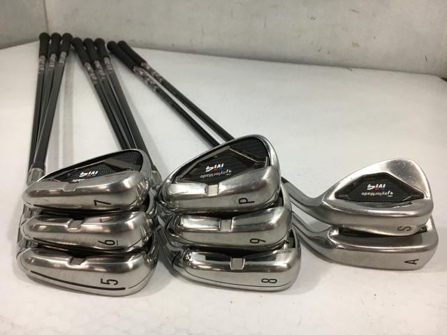お買い得品！【中古ゴルフクラブ】(8本セット)テーラーメイド M4 アイアン 2018 (日本仕様) FUBUKI TM6 5〜9.P.A.S【14日間返品OK】_1