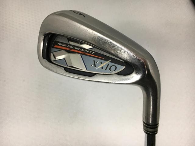 【中古ゴルフクラブ】(5本セット)ダンロップ ゼクシオ10 テン (XXIO 10 X) アイアン 2018 (ネイビー) NSプロ 870GH D.S.T 6〜9.P【14日間返品OK】