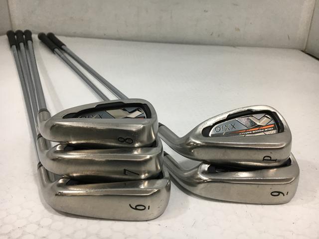 【中古ゴルフクラブ】(5本セット)ダンロップ ゼクシオ10 テン (XXIO 10 X) アイアン 2018 (ネイビー) NSプロ 870GH D.S.T 6〜9.P【14日間返品OK】_1