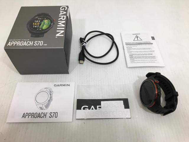 お買い得品！【中古ゴルフ用品】【超美品】ガーミン Garmin(ガーミン) Approach(アプローチ) S70 47mm[Black]【14日間返品OK】_2