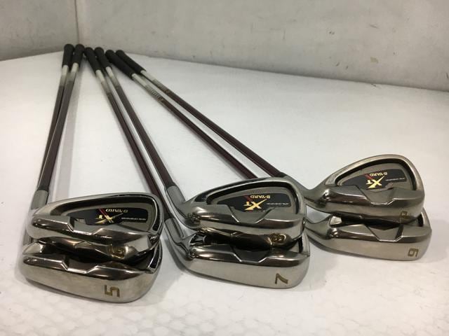 お買い得品！【中古ゴルフクラブ】(6本セット)セイコー(S-YARD) S-YARD XT アイアン 2012 ツアーAD S-YARDオリジナルカーボン 5〜9.P【14日間返品OK】_1
