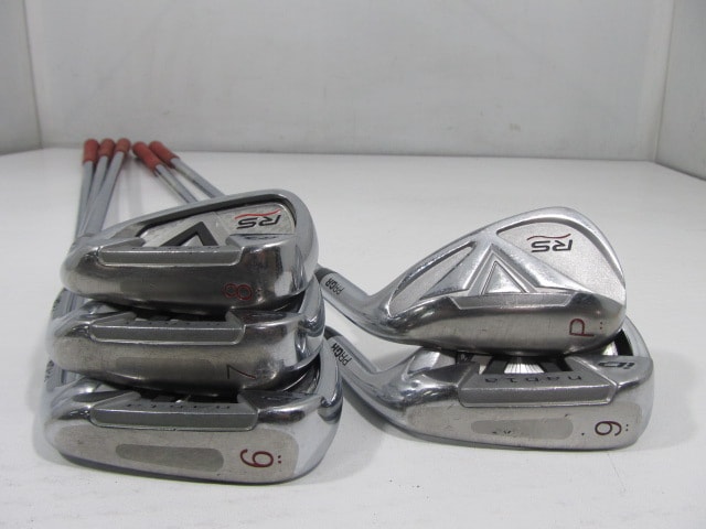 お買い得品！【中古ゴルフクラブ】(5本セット)プロギア iD nabla(ナブラ) RS フォージド アイアン スペックスチール3 Ver2 6〜9.P【14日間返品OK】