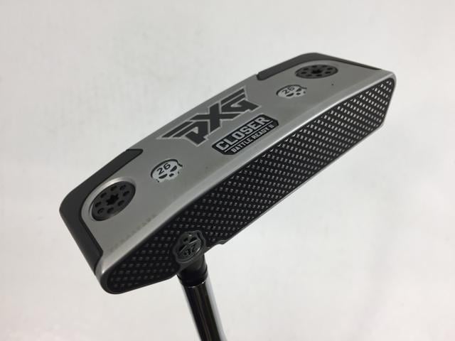 お買い得品！【中古ゴルフクラブ】【超美品】PXG PXG BATTLE READY 2 (バトルレディ) CLOSER ヒールシャフト パター オリジナルスチール パター【14日間返品OK】