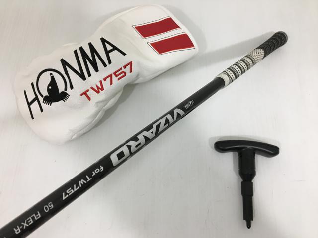 お買い得品！【中古ゴルフクラブ】【超美品】ホンマ TOUR WORLD (ツアーワールド) TW757 TYPE-D ドライバー VIZARD for TW757 1W【14日間返品OK】_2