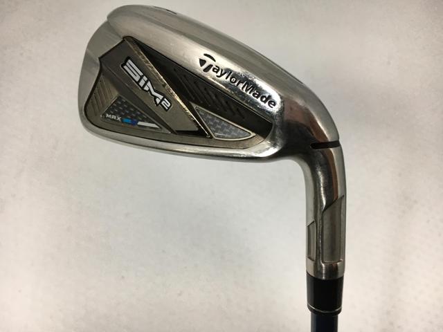 お買い得品！【中古ゴルフクラブ】(5本セット)テーラーメイド SIM2 MAX (シム2 マックス) アイアン 2021 (日本仕様) TENSEI BLUE TM60 6〜9.P【14日間返品OK】