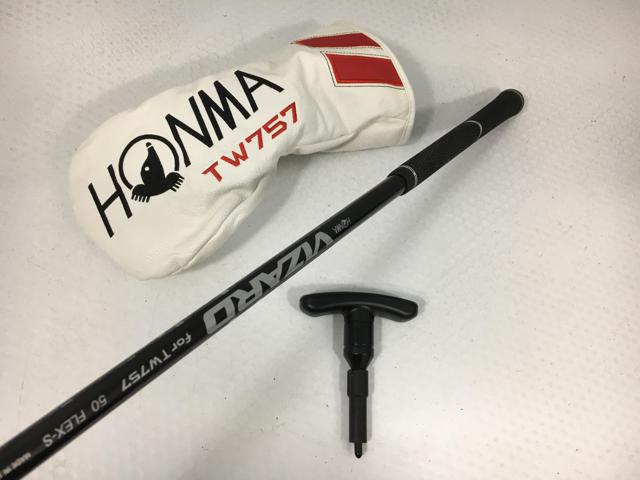 【中古ゴルフクラブ】【超美品】ホンマ TOUR WORLD (ツアーワールド) TW757 TYPE-S ドライバー VIZARD for TW757 1W【14日間返品OK】_2