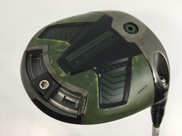【中古ゴルフクラブ】【超美品】キャロウェイ PARADYM (パラダイム) Ai SMOKE MAX タクティカル ドライバー 2024 オリジナルカーボン 1W【14日間返品OK】